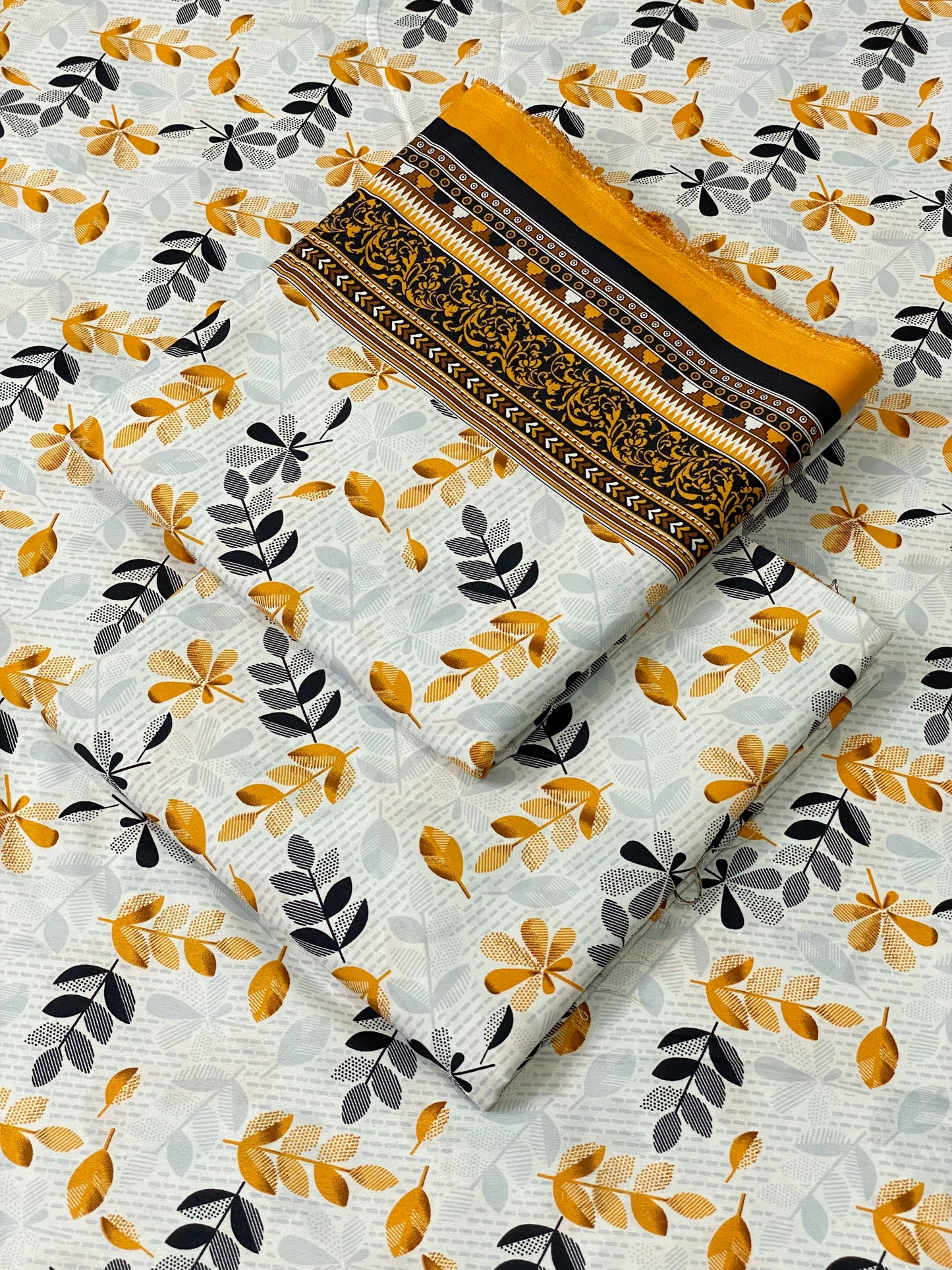 FLORAL PRINTED 2PC D-117