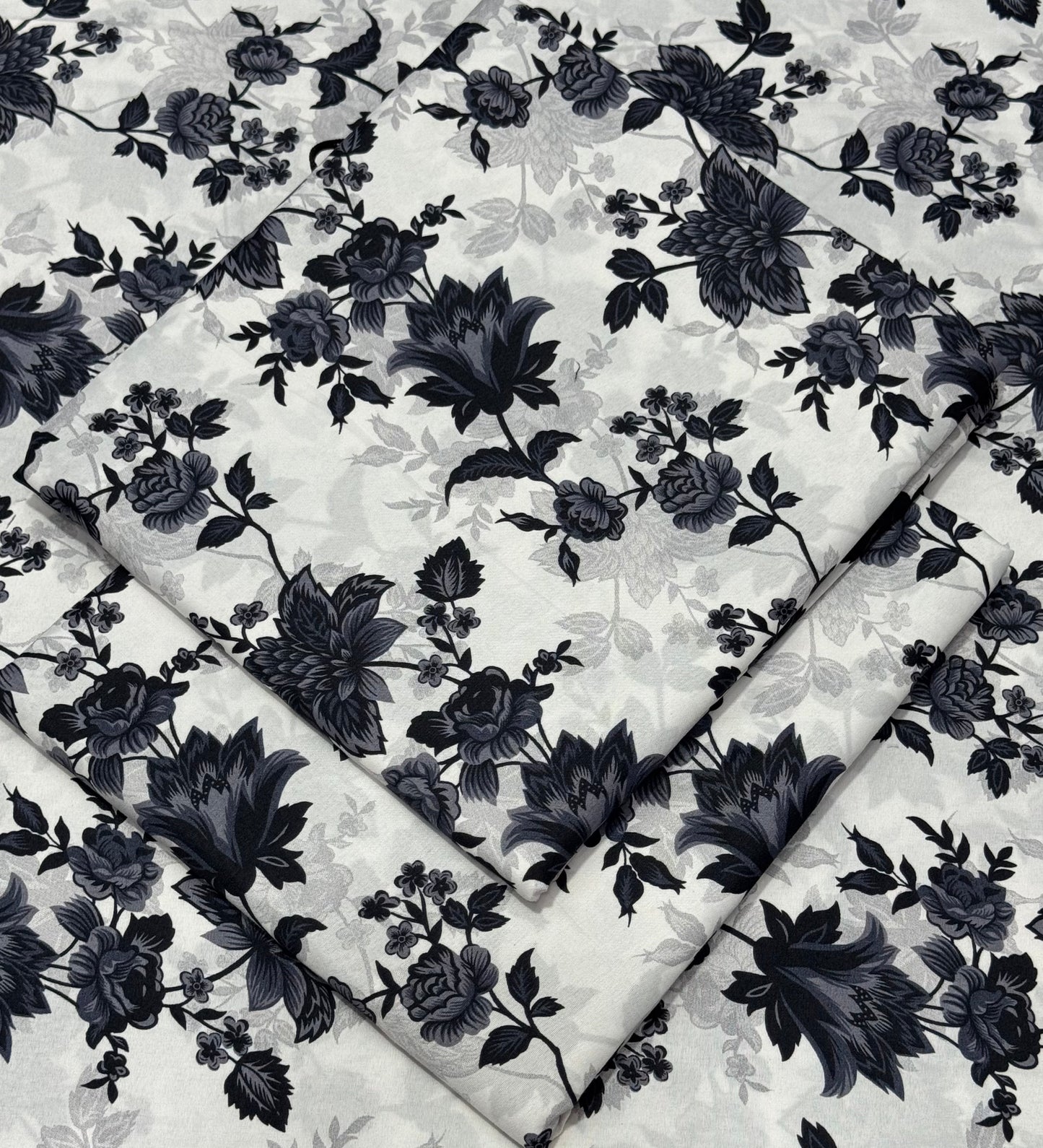 FLORAL PRINTED 2PC D-77