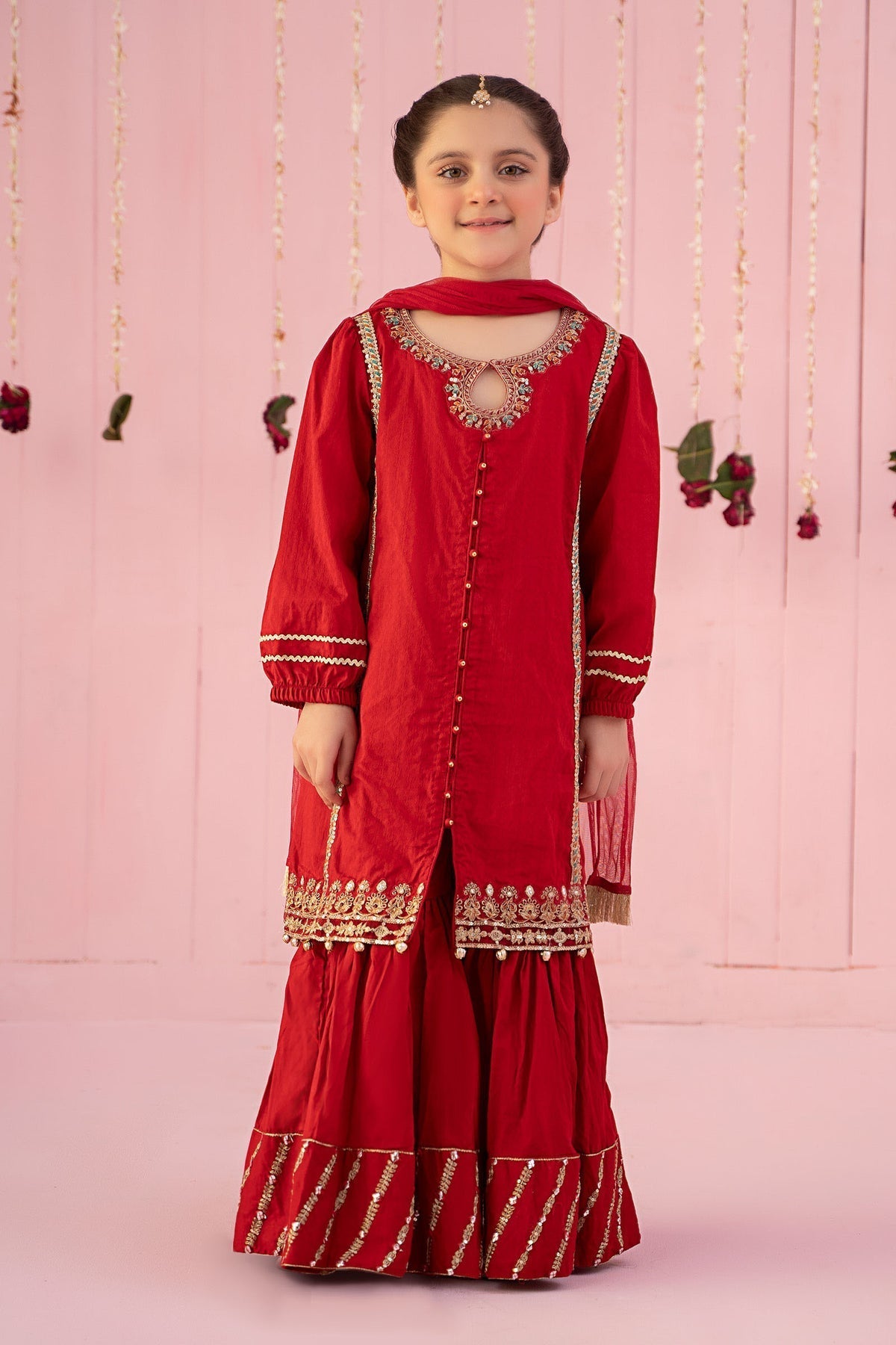 Maria.B Kids Lawn D-34 | 3Pcs Embroidered Summer Collection 2025