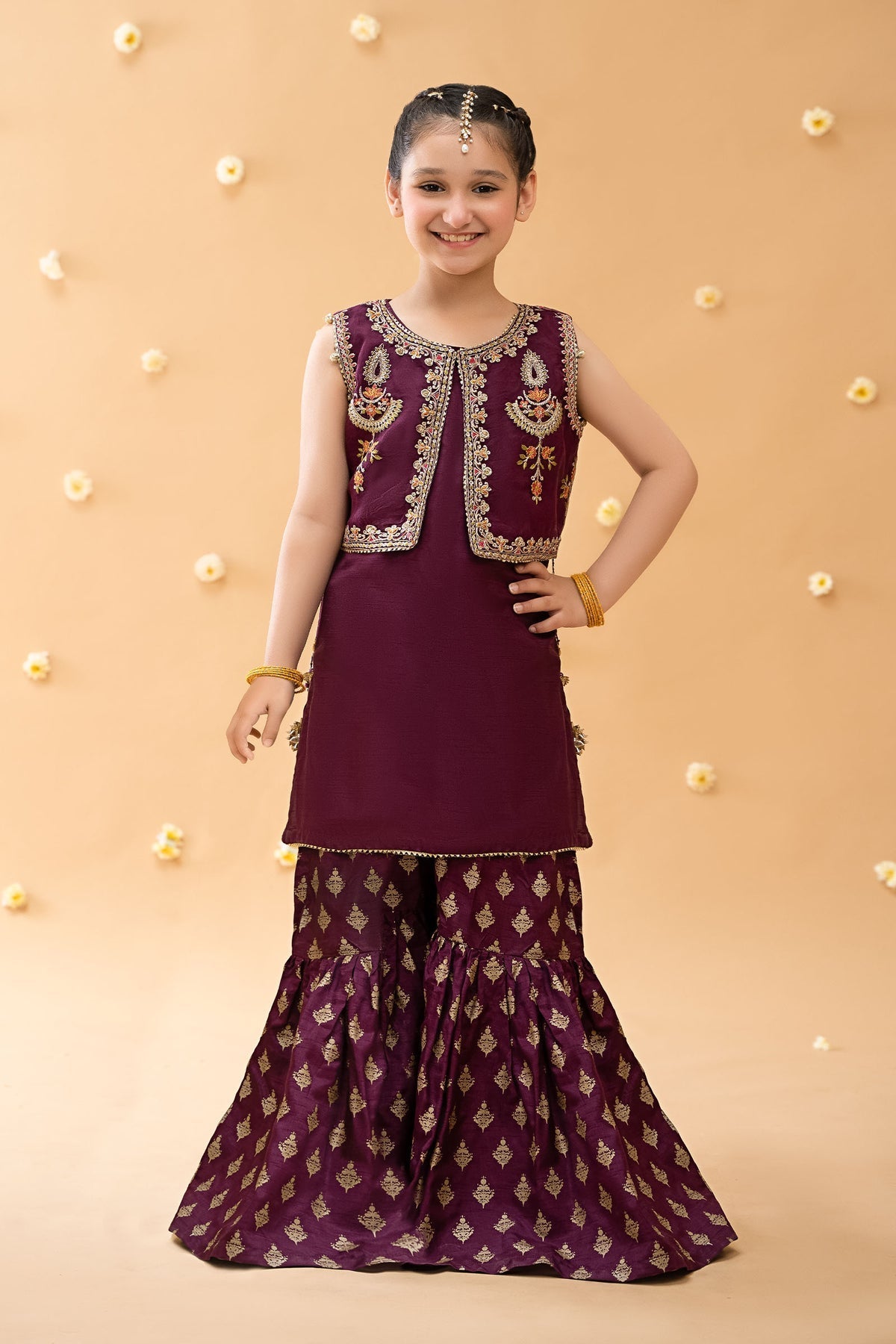Maria.B Kids Lawn AL-40 | 3Pcs Embroidered Summer Collection 2025
