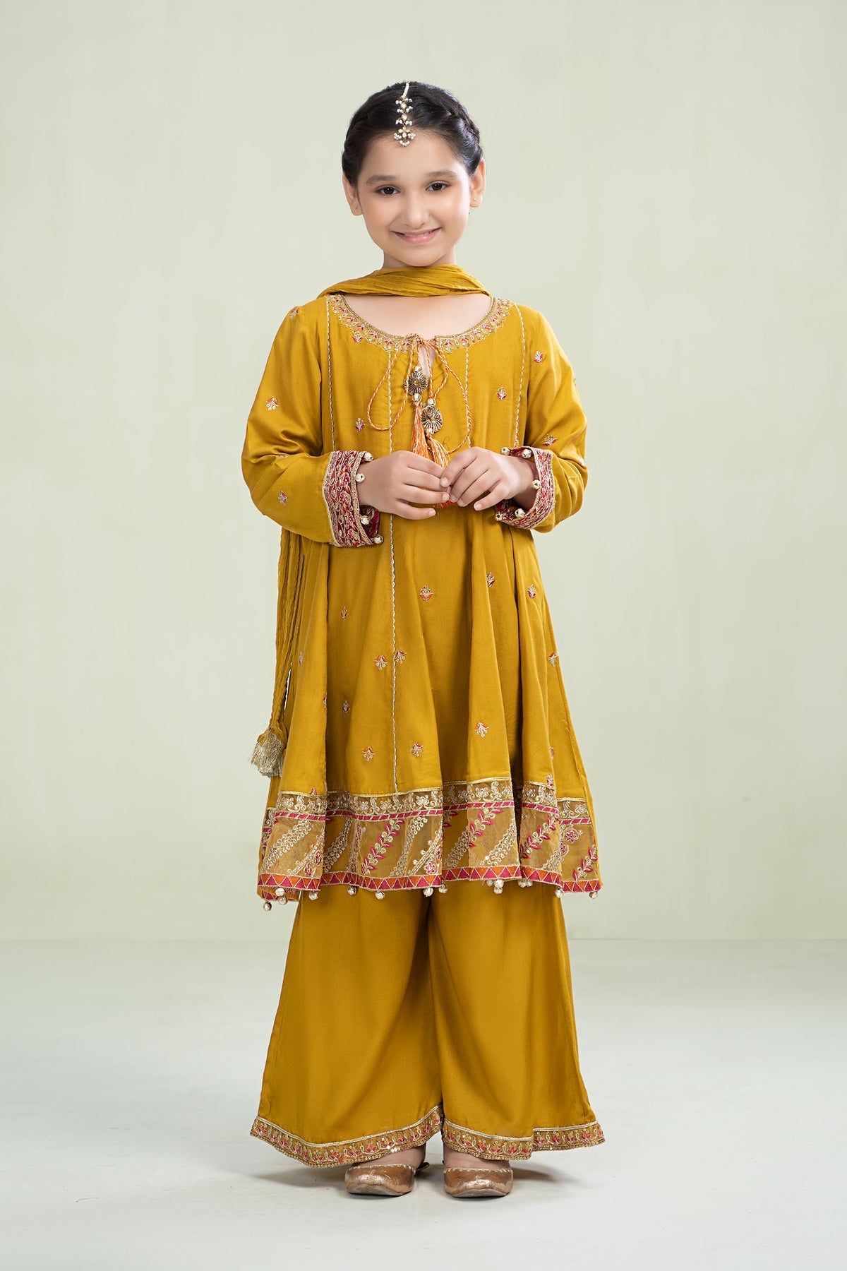Maria.B Kids Lawn D-32 | 3Pcs Embroidered Summer Collection 2025