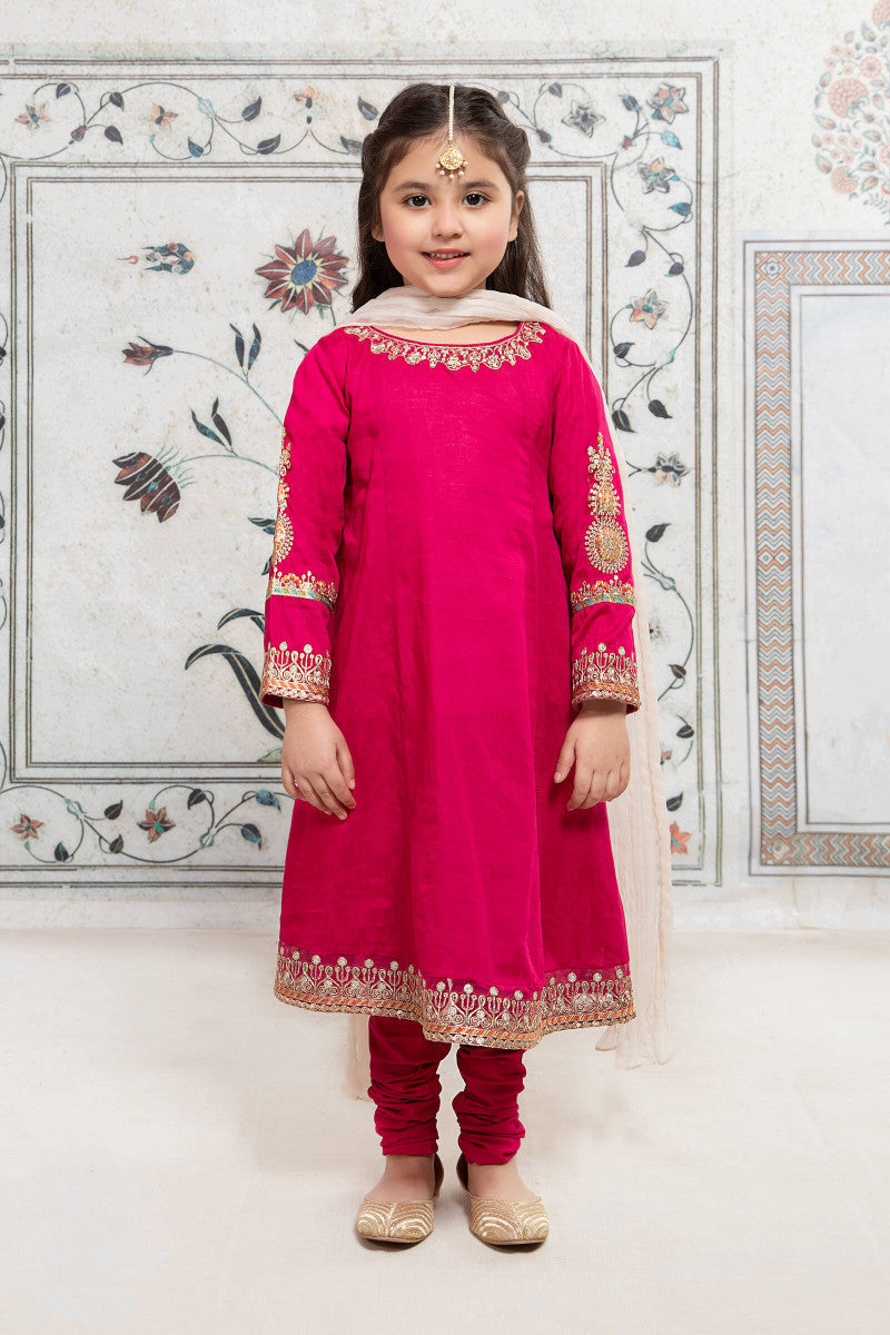 Maria.B Kids Lawn D-31 | 3Pcs Embroidered Summer Collection 2025
