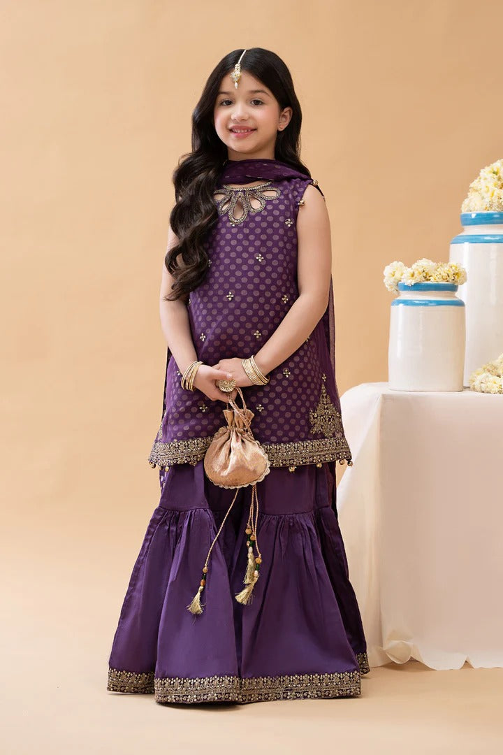 Maria.B Kids Lawn D-33 | 3Pcs Embroidered Summer Collection 2025