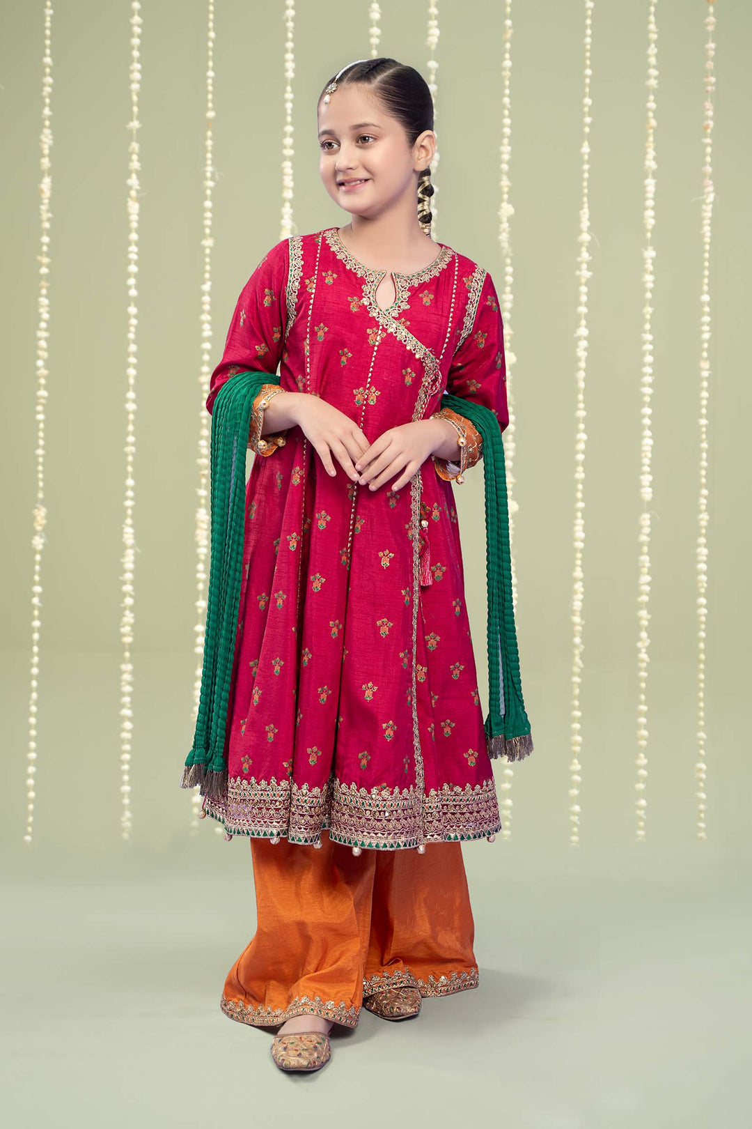 Maria.B Kids Lawn D-21 | 3Pcs Embroidered Summer Collection 2025