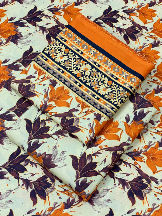 FLORAL PRINTED 2PC D-103