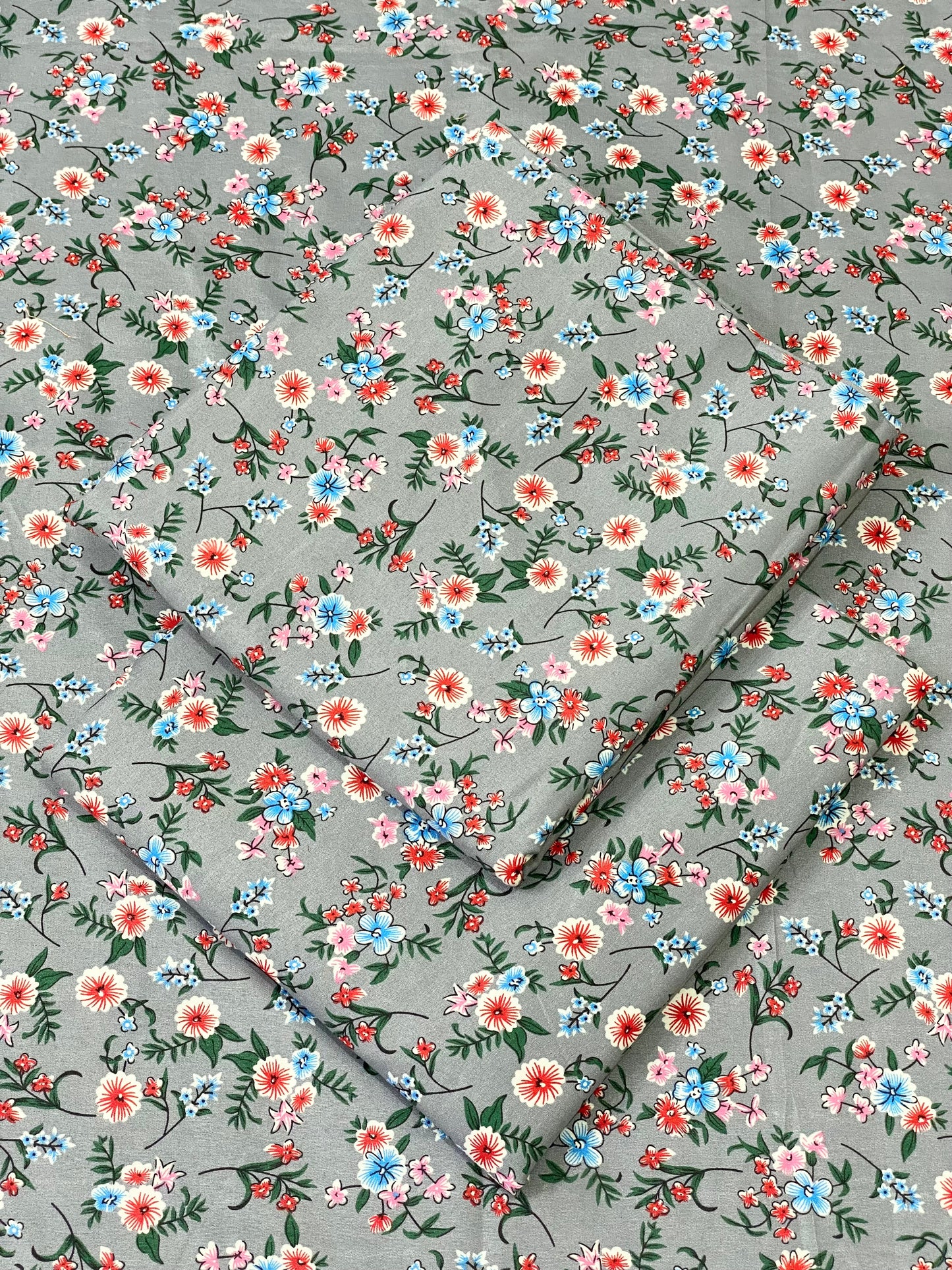 FLORAL PRINTED 2PC D-116