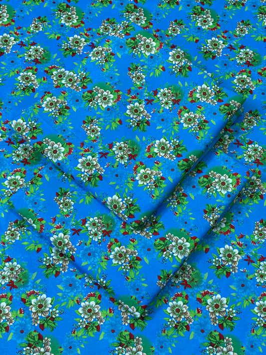 FLORAL PRINTED 2PC D-122