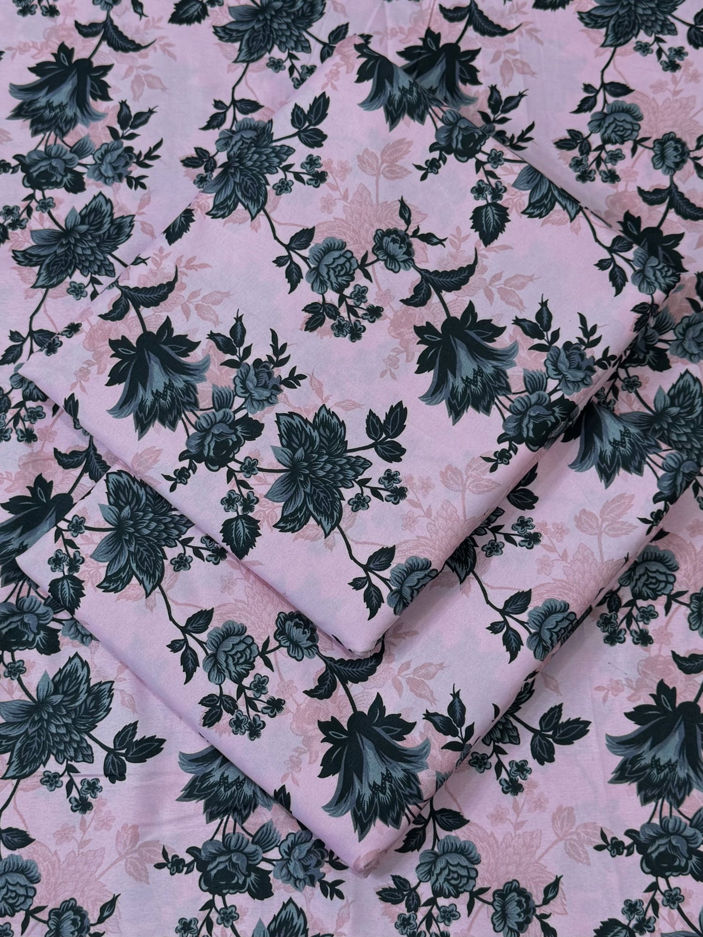 FLORAL PRINTED 2PC D-139