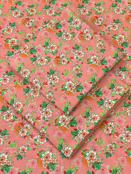 FLORAL PRINTED 2PC D-130
