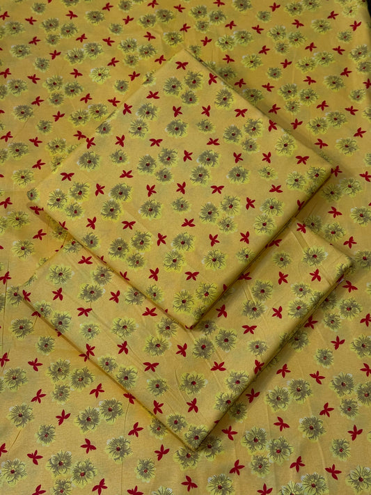 FLORAL PRINTED 2PC D-127