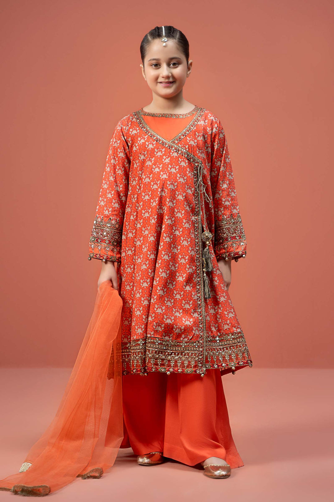 Maria.B Kids Lawn D-08 | 3Pcs Embroidered Summer Collection 2025