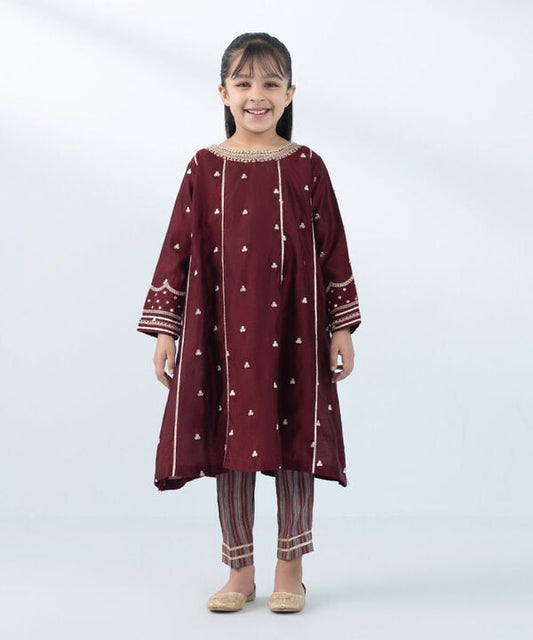 SAPPHIRE Kids Lawn AL-02 | 3Pcs Embroidered Summer Collection 2025