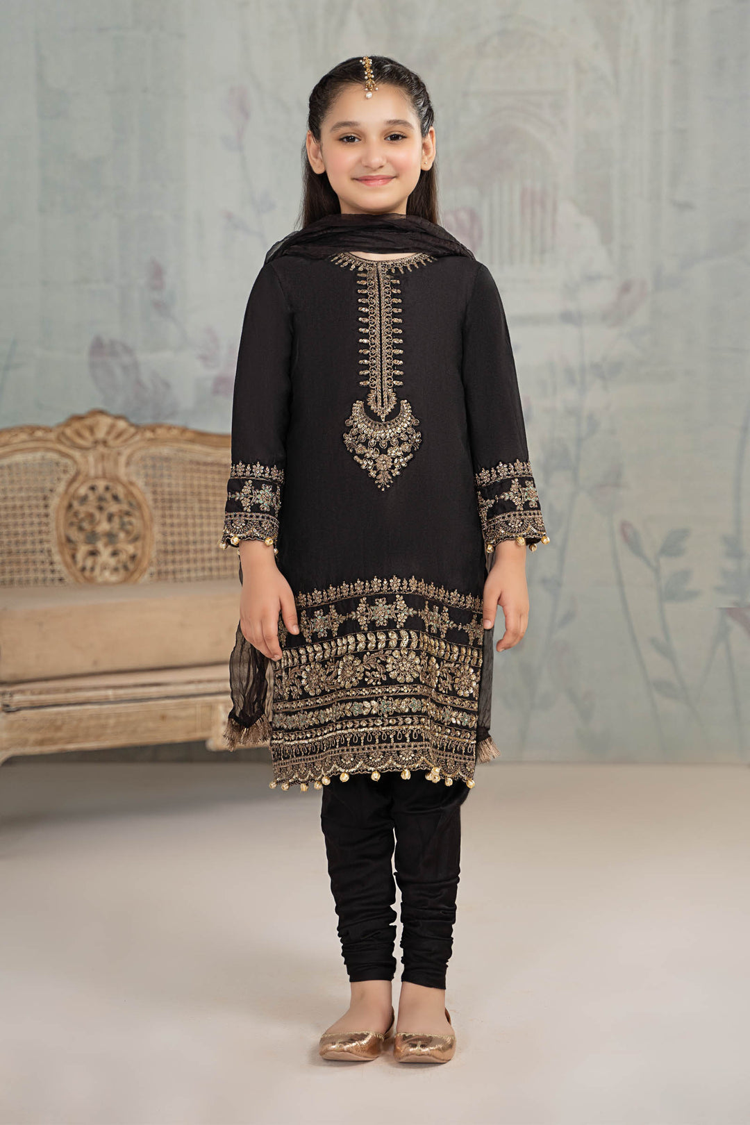 Maria.B Kids Lawn D-30 | 3Pcs Embroidered Summer Collection 2025