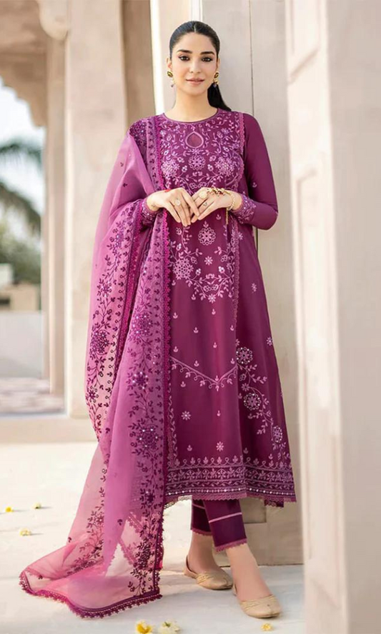 CROSS STITCH LUXURY LAWN CS-84
